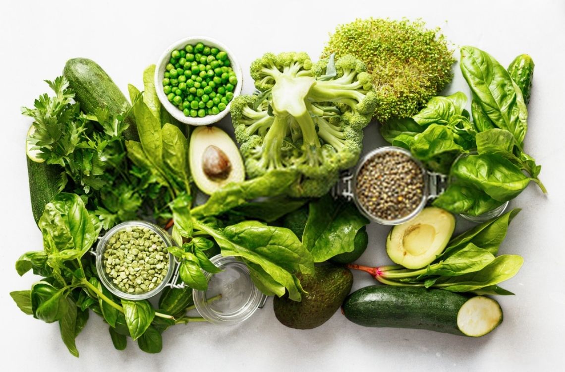 green vegetables during postpartum