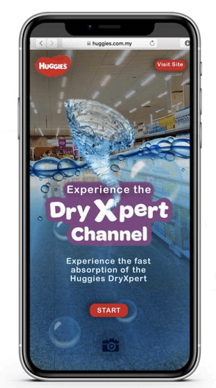 Huggies Dry Xpert Channel Technology