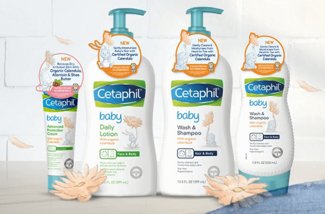 Cetaphil best sale baby calendula