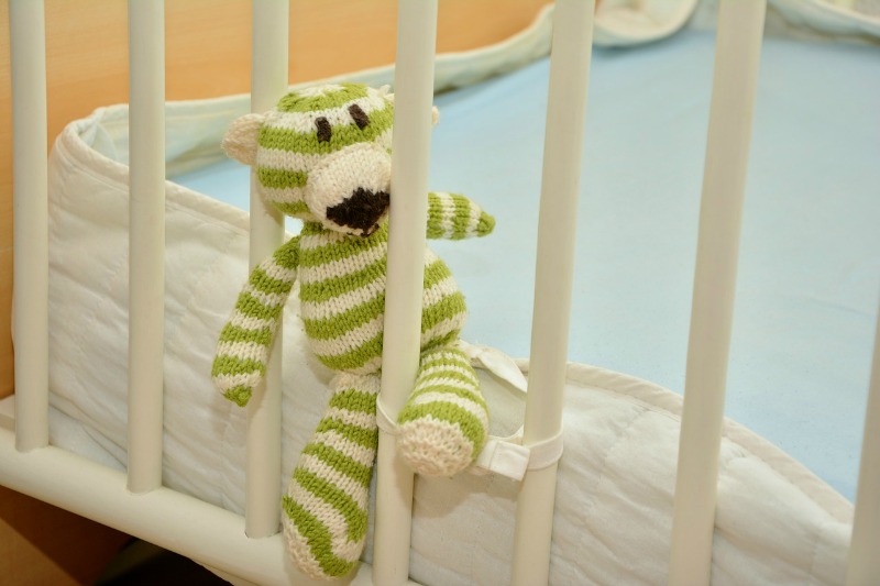 Cot bumpers, soft toys, blankets, bolsters and pillows are a no-no as they have been linked to SIDS. (Image Credit: congerdesign from Pixabay) 