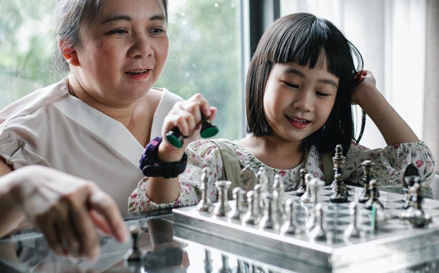 You can try playing chess to bond with your children
