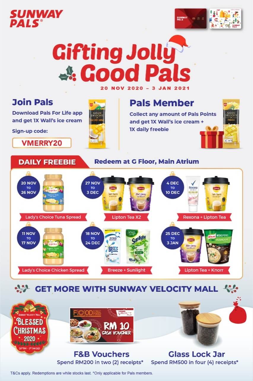 Sunway Pals Christmas Delights