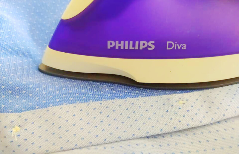 Household hacks Iron the inside of the shirt to iron over the buttons.