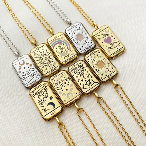 Last year’s Le Monde Tarot Necklace was pledged to Loveland Foundation.