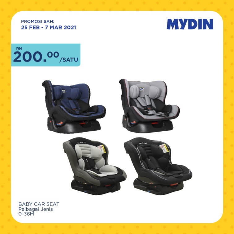 baby car seat Malaysia at MYDIN Kids & Baby Fair