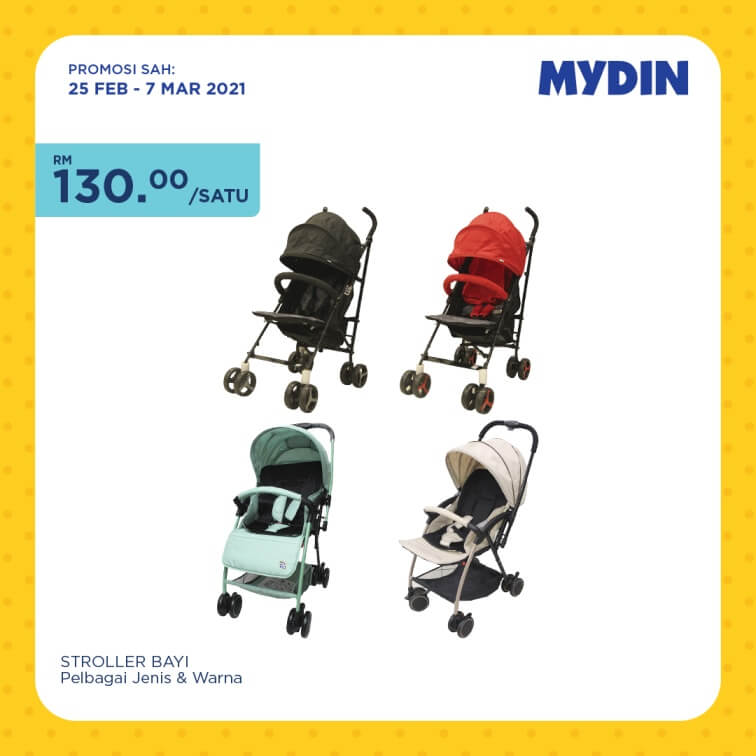 stroller at MYDIN Kids & Baby Fair