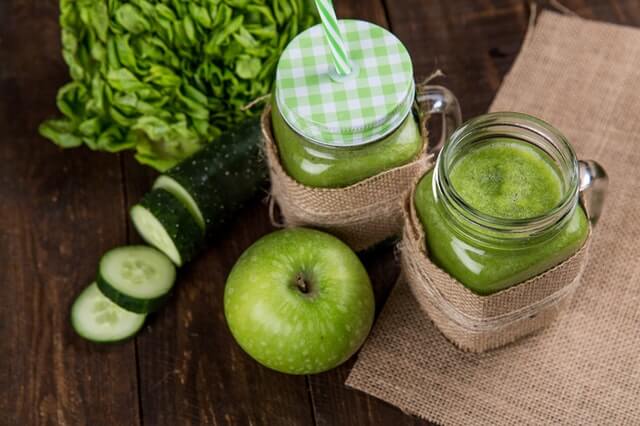 Simply use basic ingredients like cucumbers and apples to clean your body
