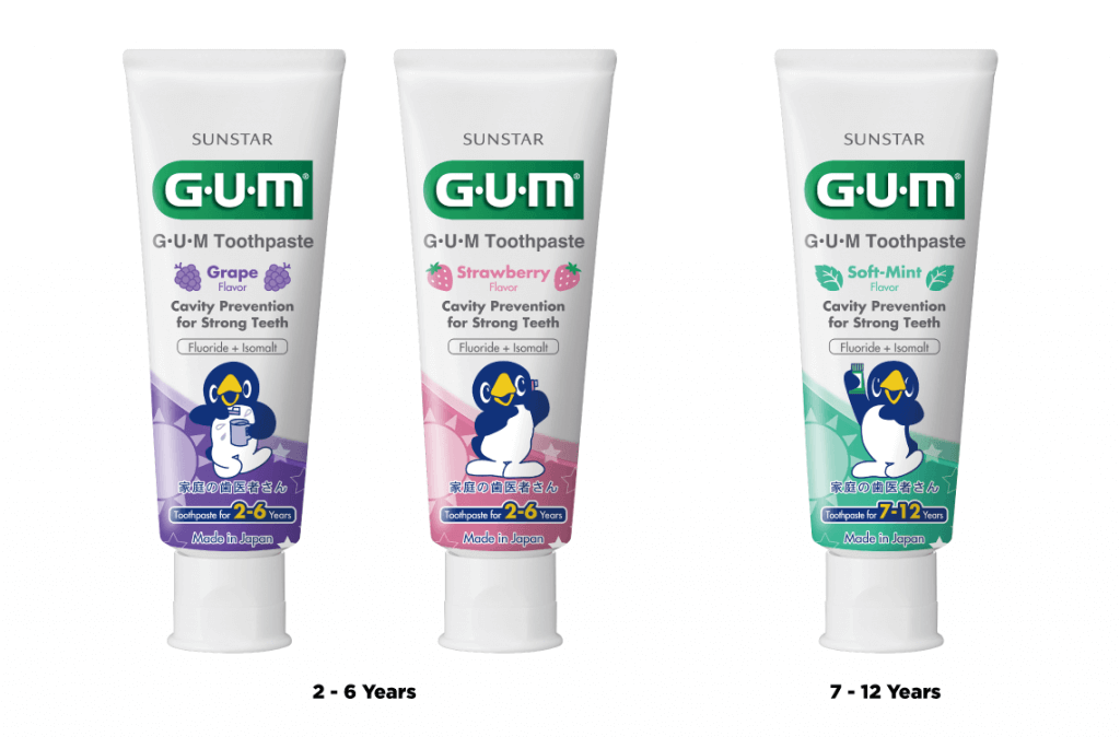 GUM Kids Toothpaste helps in kids' oral health 