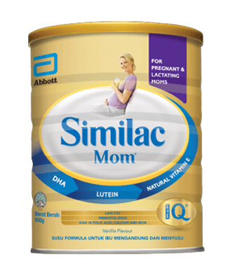 similac mom as part of the key nutrients needed by pregant mom