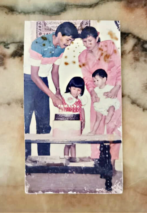 Dads of Three Generations: Dato’ Paduka Dzulfadly with his wife and children
