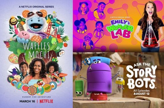 Here are some educational shows on Netflix that both you and your children can enjoy at home.