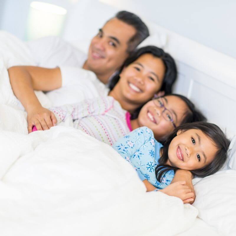 co-sleeping with your children