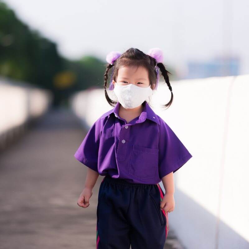 Fabric face masks