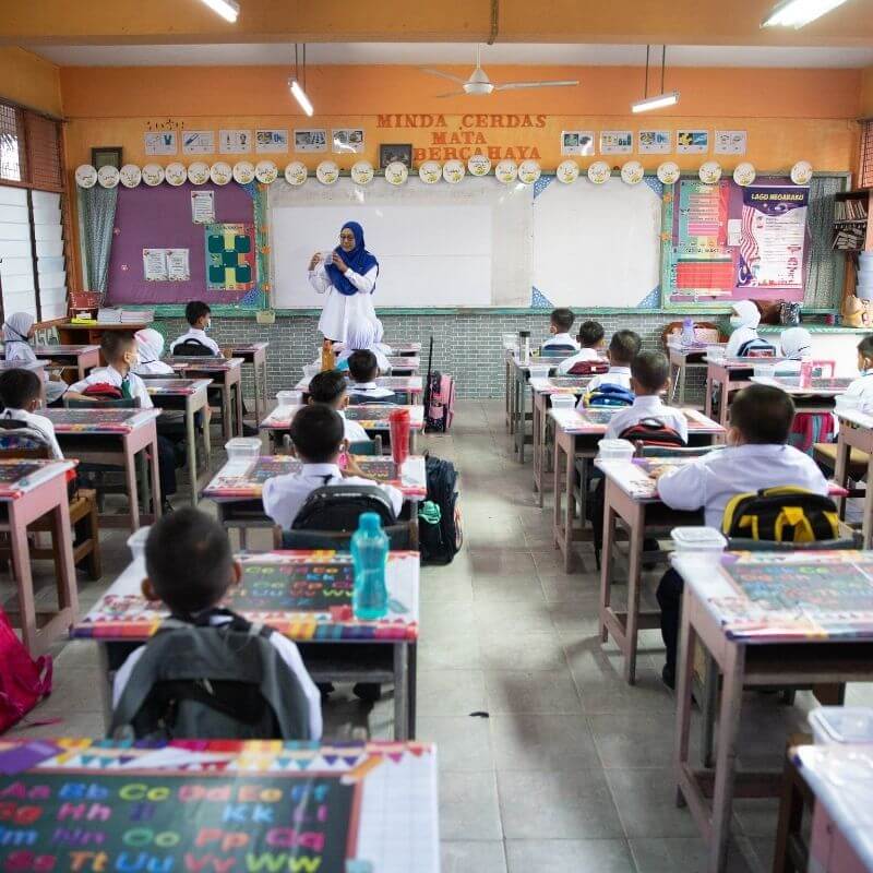 Malaysian public school classrooms