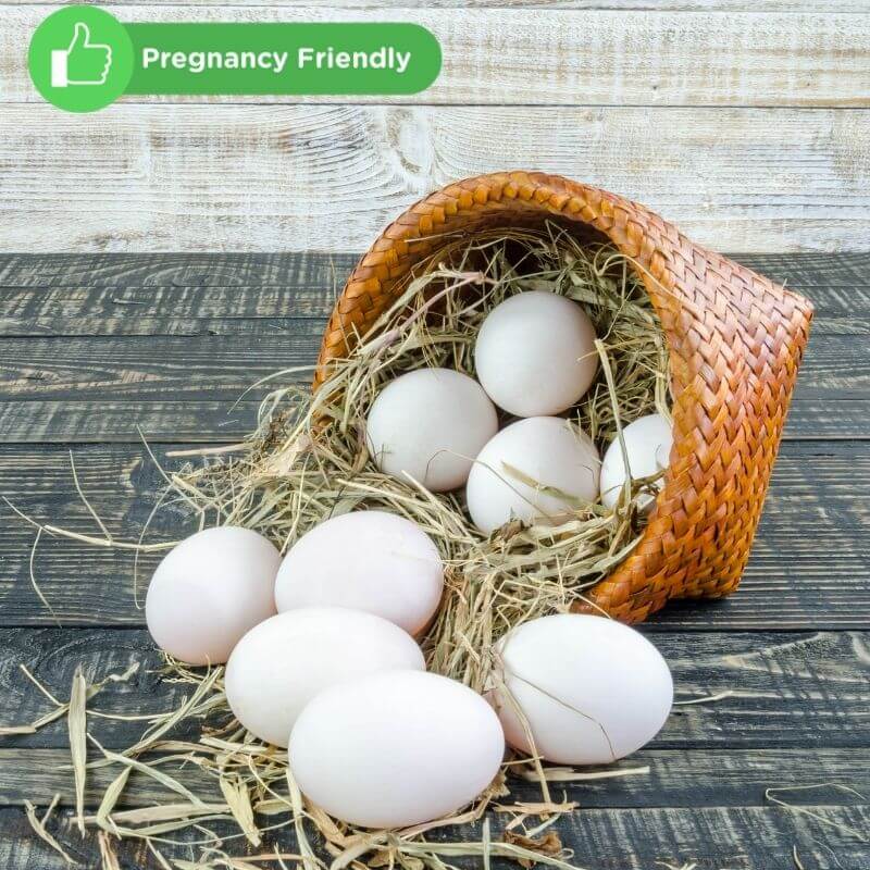 duck eggs are healthy to eat during pregnancy