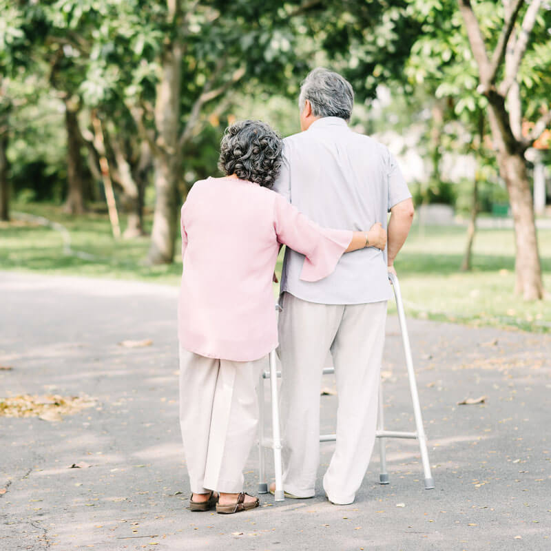 senior elderly couple