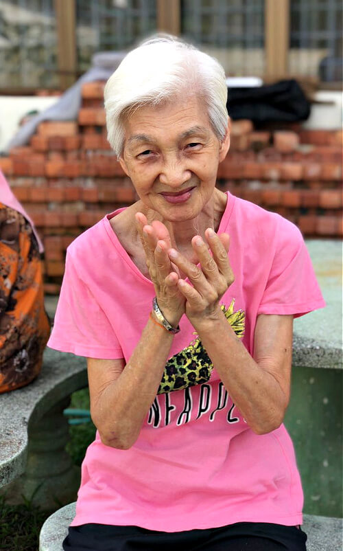 Lai Yee Moi was diagnosed with vascular dementia just last year but the disease has progressed so fast, she is in the mid to severe stage now.