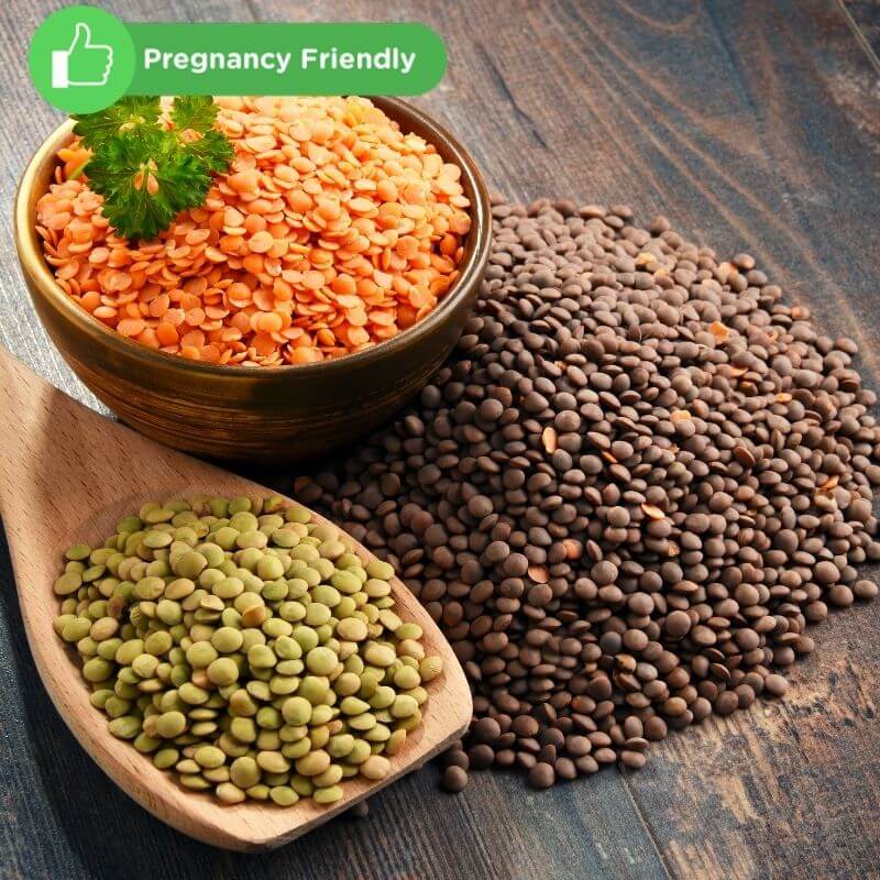 safe lentils