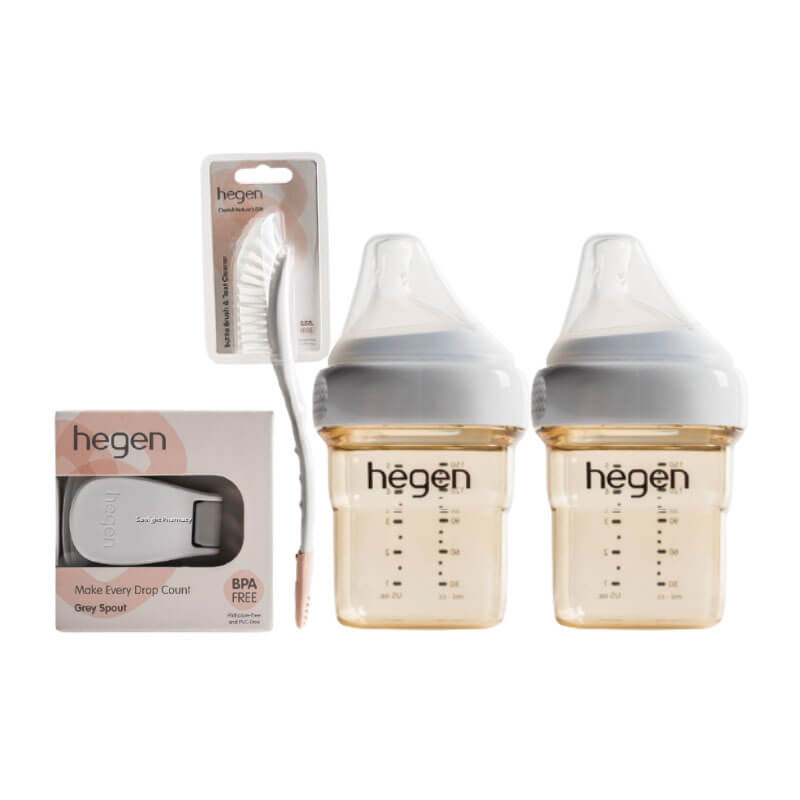 hegen grow with baby feeding bottle