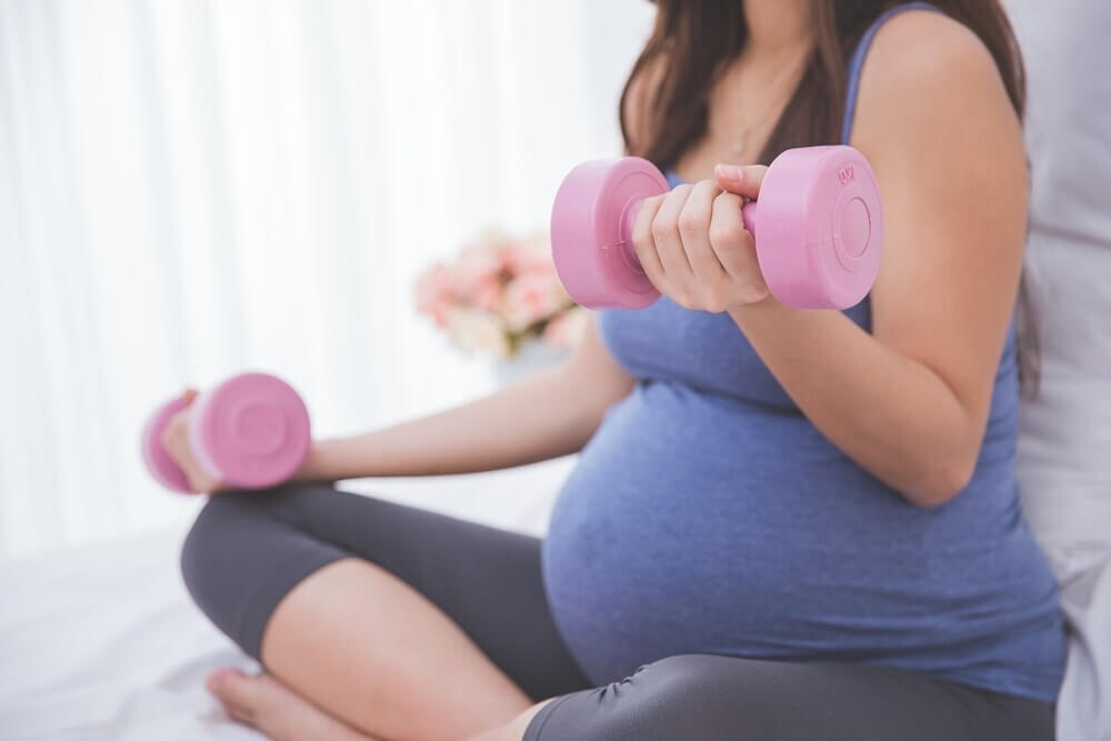 exercised for a good back during pregnancy 