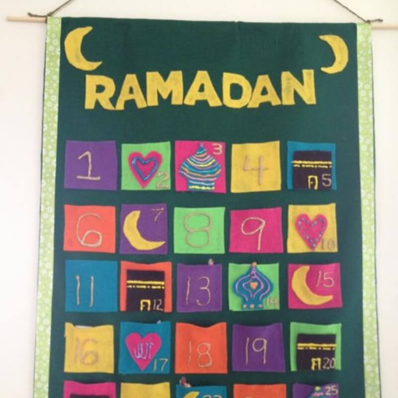 Ramadan calendar for kids