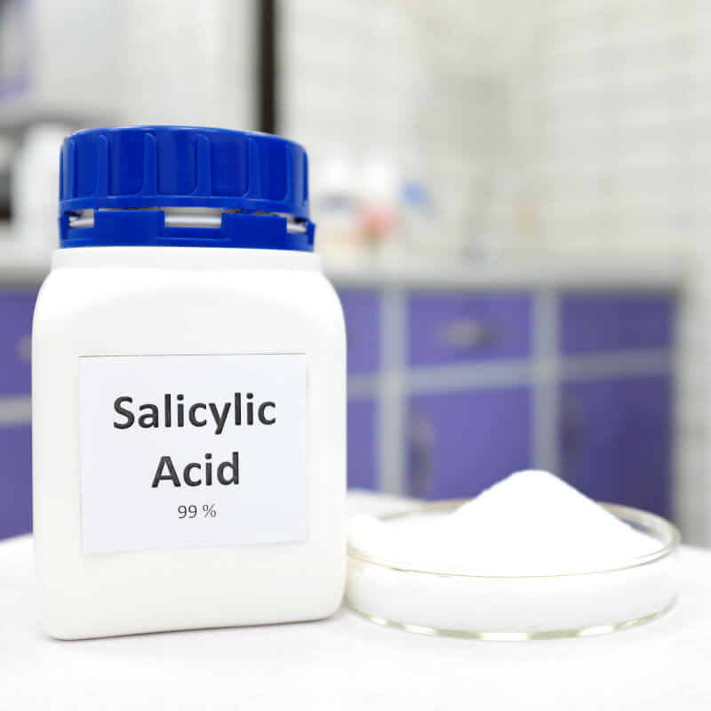 Product containing salicylic acid