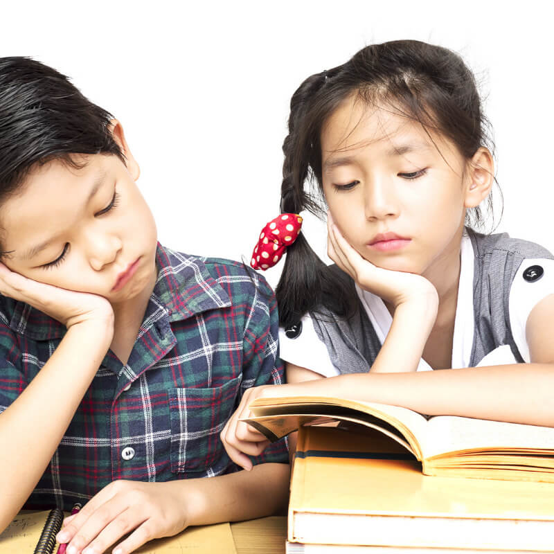 Kids not excited with books
