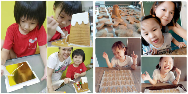 Mother and daughter love baking together. “It’s also a way to de-stress from work,” says Woan Cian, “and enjoy eating afterwards.”