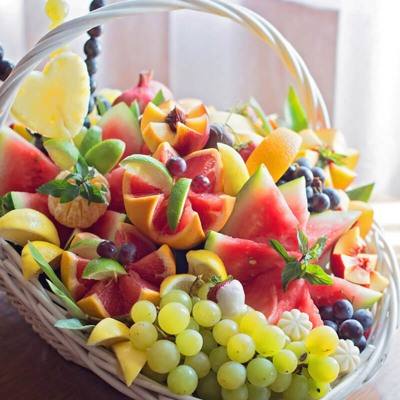 A fruit basket