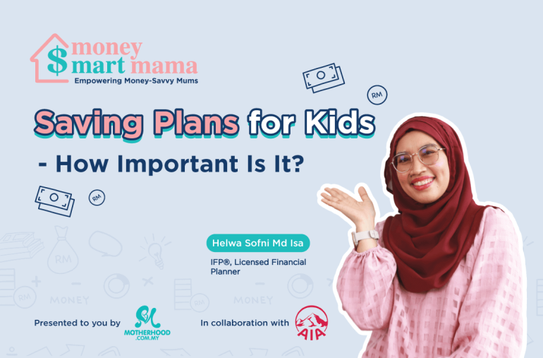 Money-Smart Mama Episode 1 on the importance of saving plan for kids.