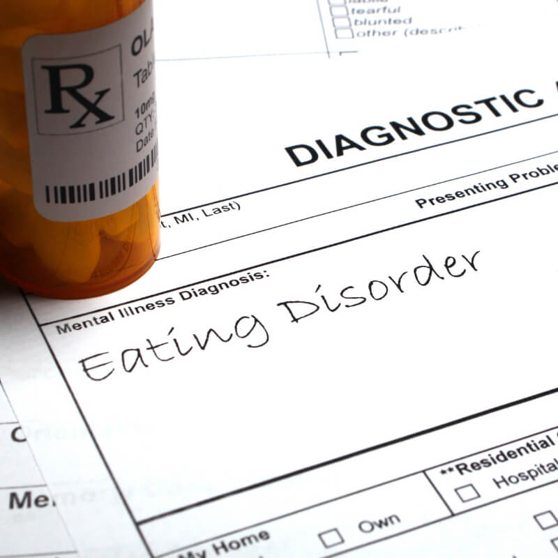 Eating disorder medical slip