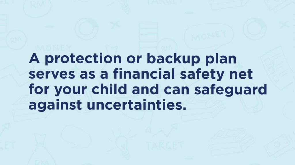 This infographic shares the purpose of having a protection plan for our children.