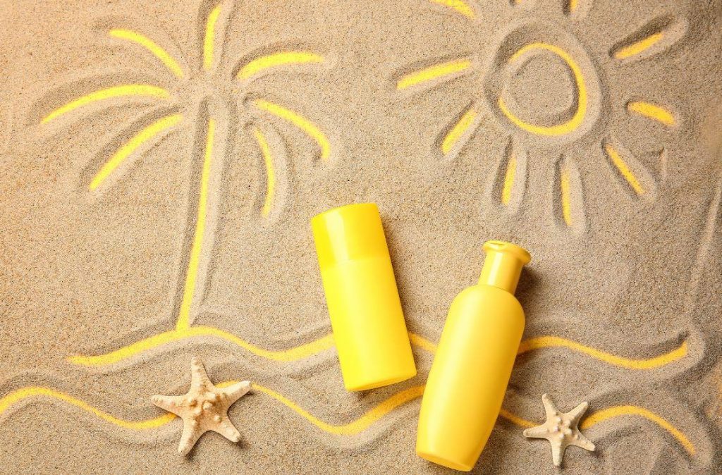 Sunscreen bottles