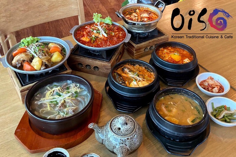 Korean dishes from Oiso
