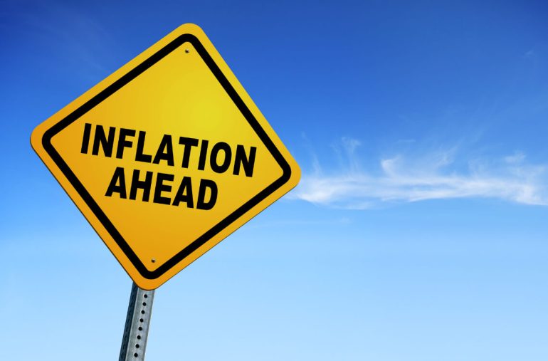 Inflation Ahead Sign