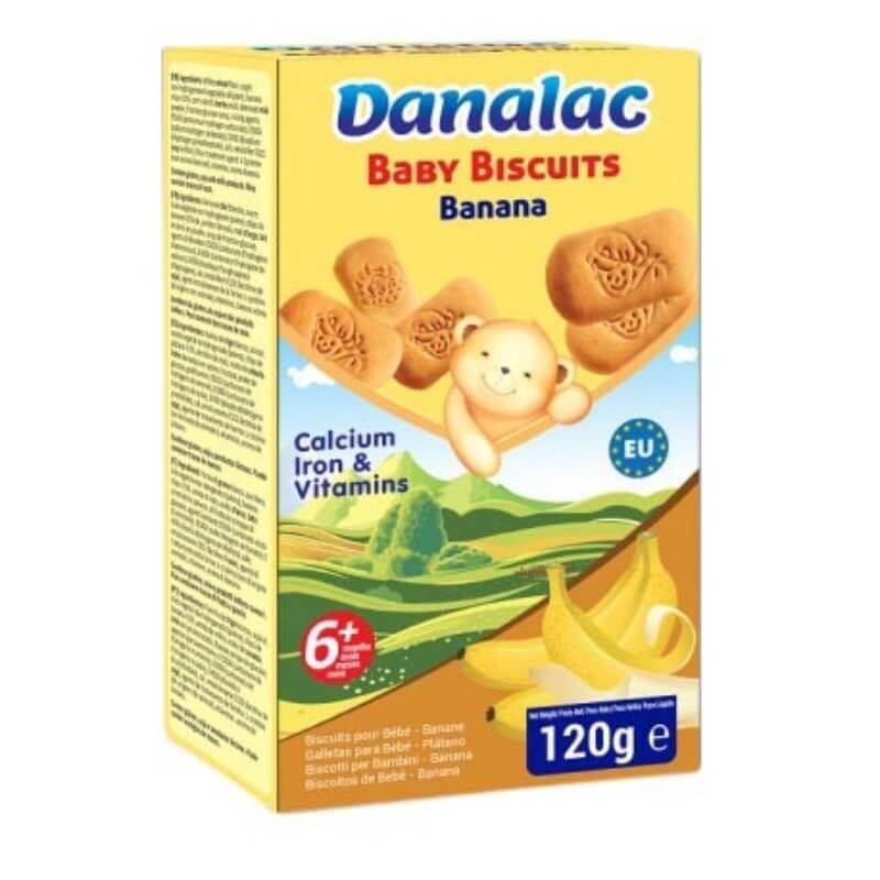 Danalac baby biscuits teething natural