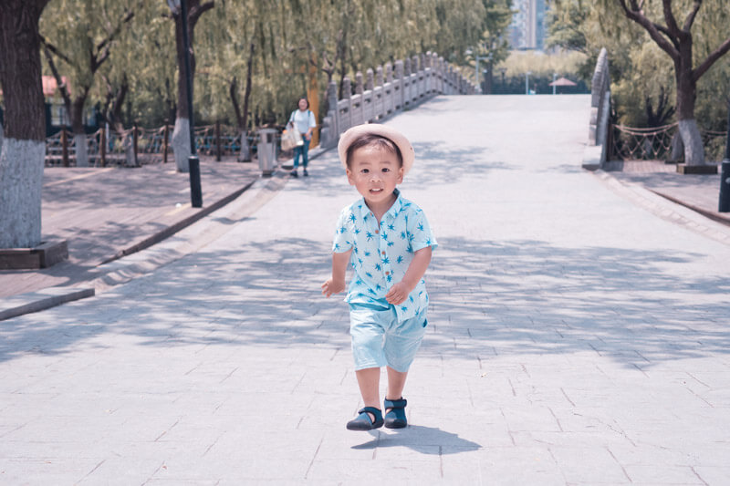 boy running