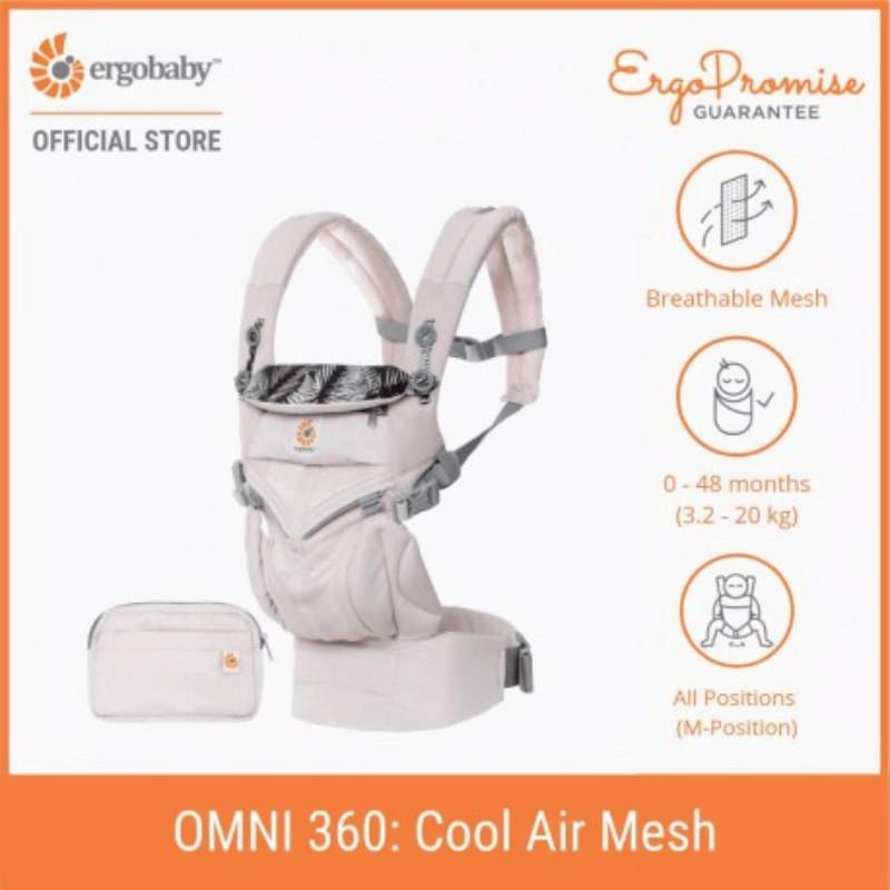 Ergobaby Omni 360 Baby Carrier - All-in-One Cool Air Mesh