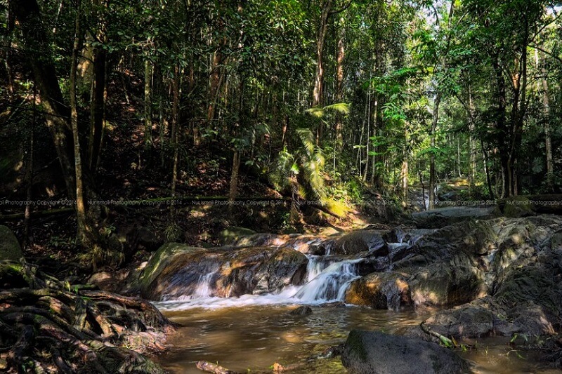 hidden waterfall in Selangor