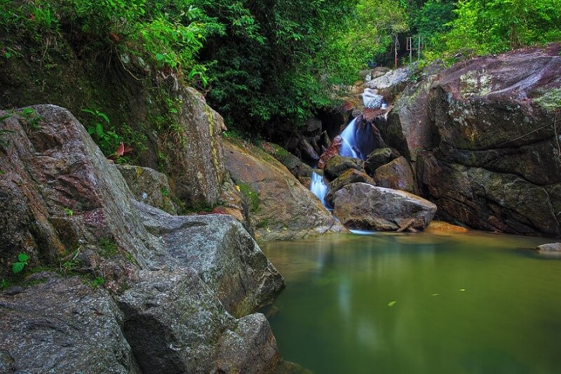 Titi Kerawang waterfall Penang