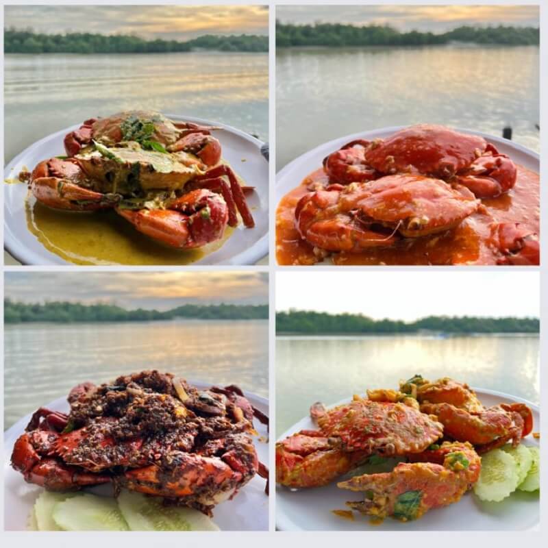 River View seafood restaurant menu