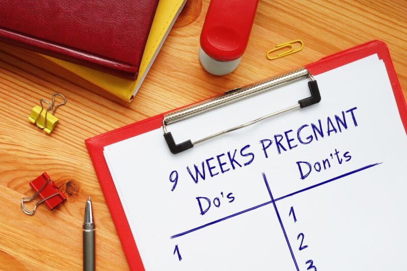 9-weeks-pregnant