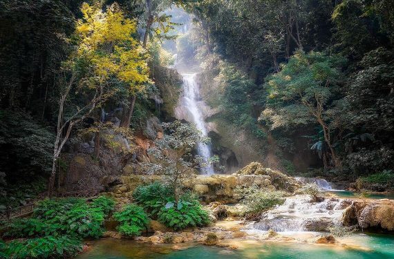 waterfall in Sarawak