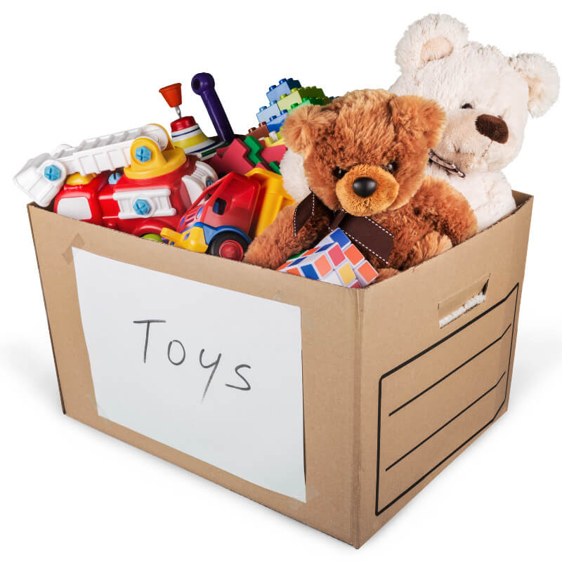 toys in a box