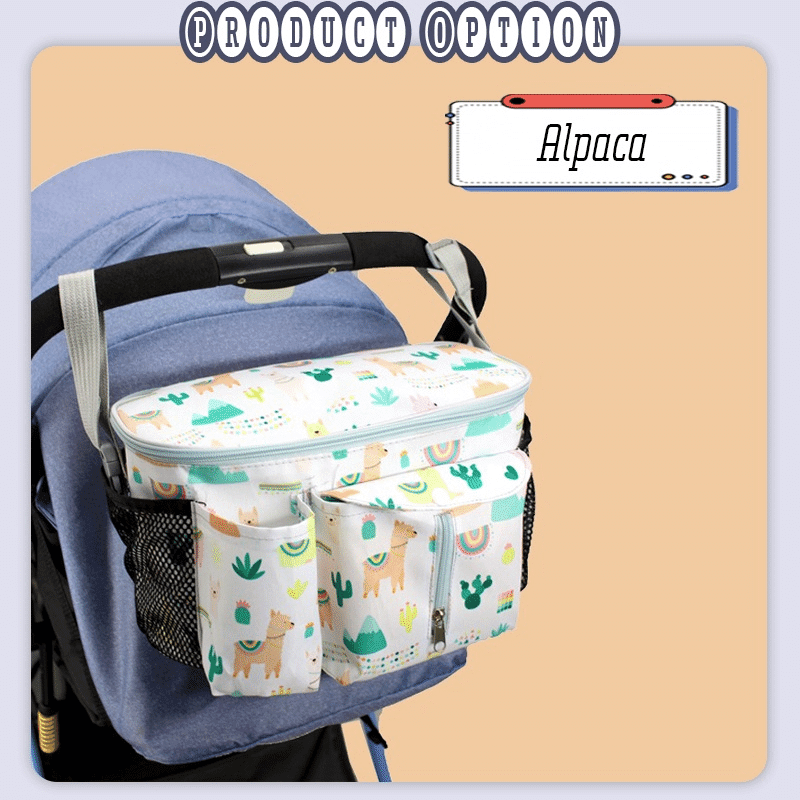 Little B House Multifunctional Baby Diaper Bag for Stroller Hanging Bag Portable Mummy Bags 婴儿车挂包 Beg Mama