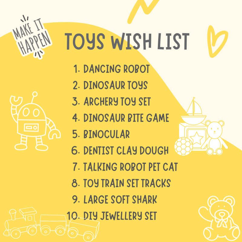Toys Wish List