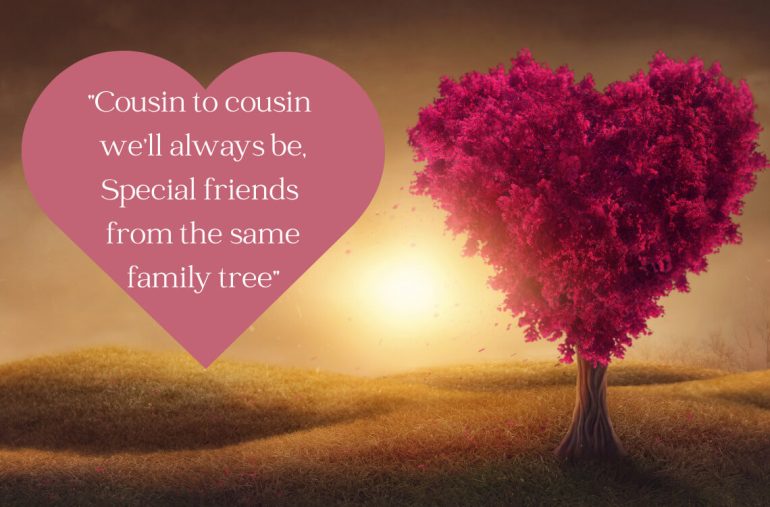 Quote on cousins