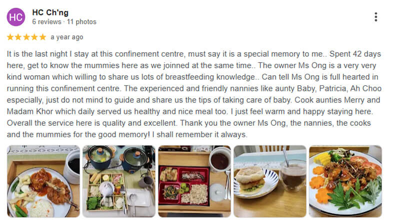 confinement centre penang