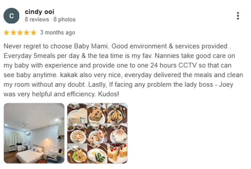 confinement centre penang