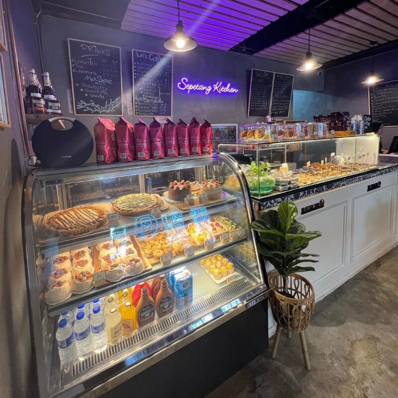 cafe with chiller display